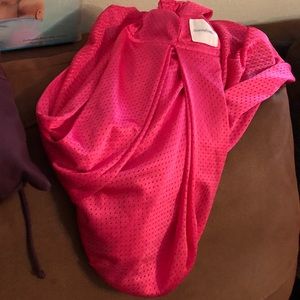Pink Mesh Water Ring Sling